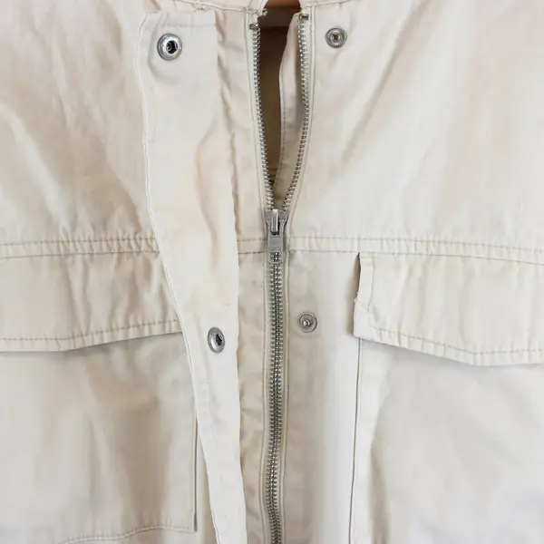 Old Navy Scout Utility Jacket Women's Medium "Cozy Cashmere" Beige 