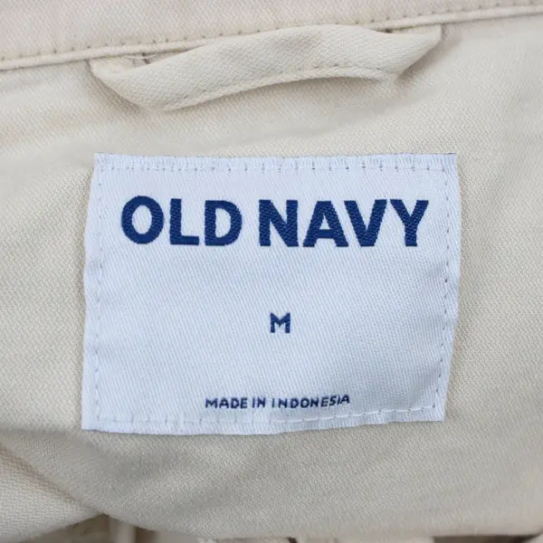 Old Navy Scout Utility Jacket Women's Medium "Cozy Cashmere" Beige 