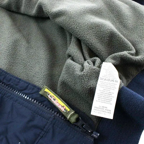 L.L.Bean Men's XL Regular Navy Blue Windbreaker Jacket