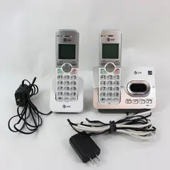 AT&T EL52303 DECT Cordless Phone System 2 Handsets Caller ID Untested