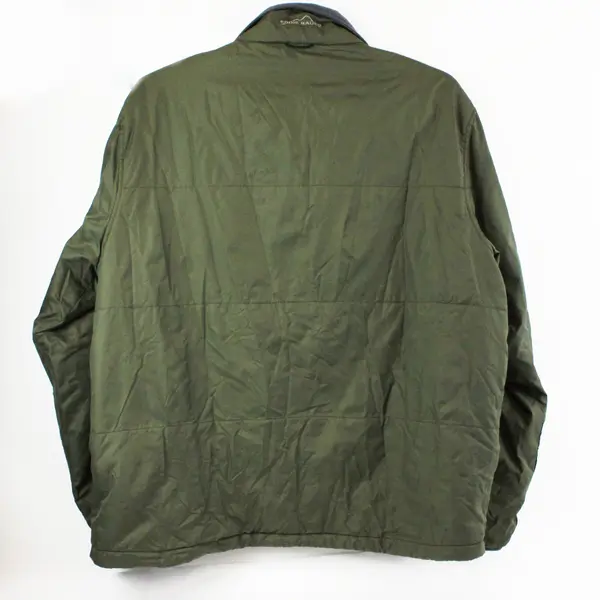 Eddie Bauer Men's XL Army Green Full Zip Jacket