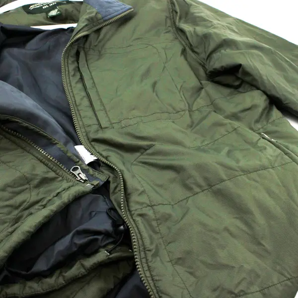 Eddie Bauer Men's XL Army Green Full Zip Jacket