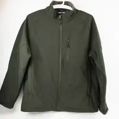 Kirkland Signature Men's XL Army Green Full Zip Casual Jacket