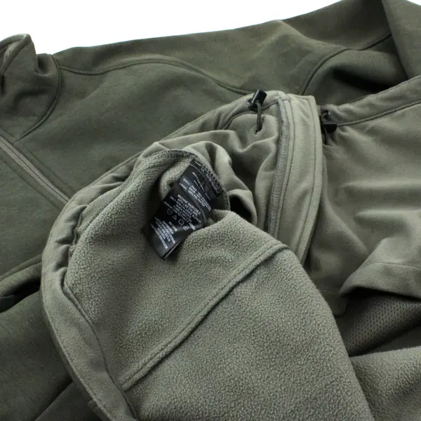 Kirkland Signature Men's XL Army Green Full Zip Casual Jacket