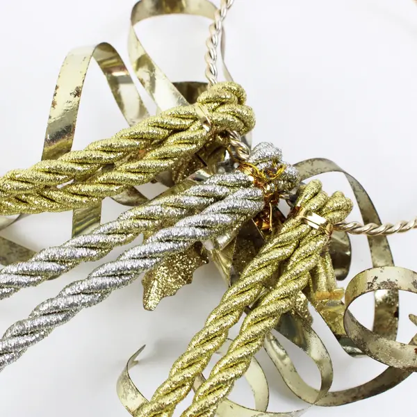 Unbranded Christmas Hanging Decoration 3 Jingle Bells Silver Gold