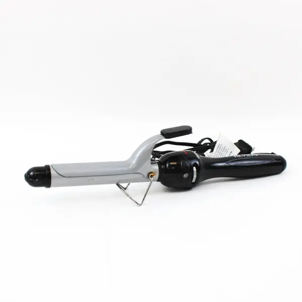 Revlon Perfect Heat RV051 Triple Ceramic Curling Iron Black Silver