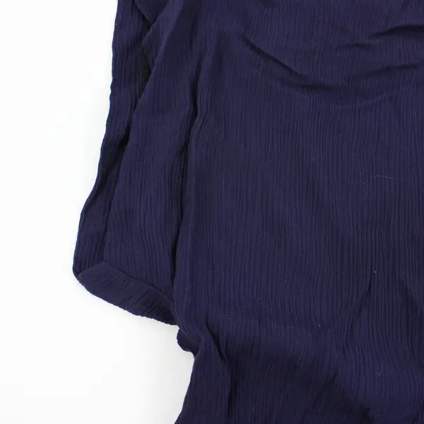 Fitting Image Women's Navy Blue Short Sleeve Top 14W