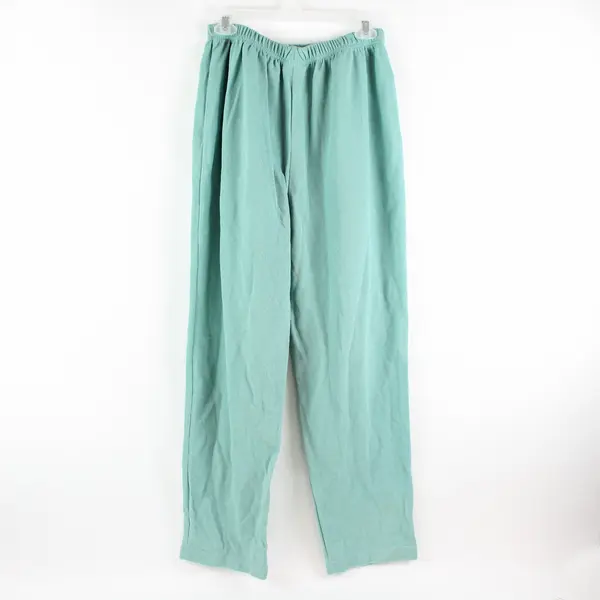 Steven Ross Women's Mint Green Knit Straight Leg Pants Size Large