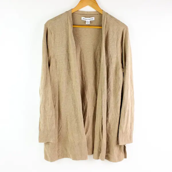 Amazon Essentials Women's Brown Knit Cardigan Size 2X