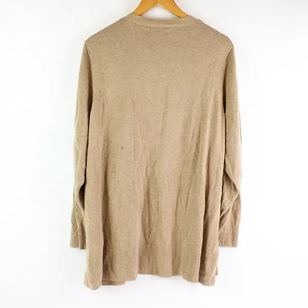 Amazon Essentials Women's Brown Knit Cardigan Size 2X