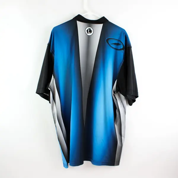 The Bowlers Company Storm 3XL Quarter Zip Shirt Black Blue