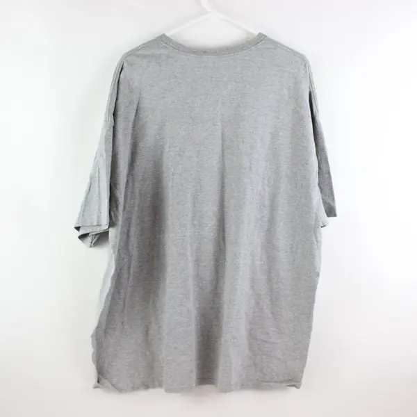 Delta Pro Weight Santa Hunting Fishing Graphic T-Shirt 3XL Light Gray
