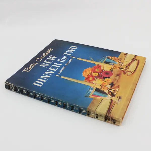 Betty Crocker's New Dinner for Two Cookbook 1964 Golden Press 1st Ed.