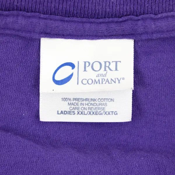 Port & Company Women's Purple Point Wilson Lighthouse Shirt XXL