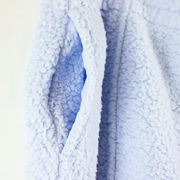No Boundaries Women's Sherpa Pajama Pants Light Blue XL 16-18