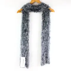 Dennis Basso NWT Gray Eyelash Scarf 65"