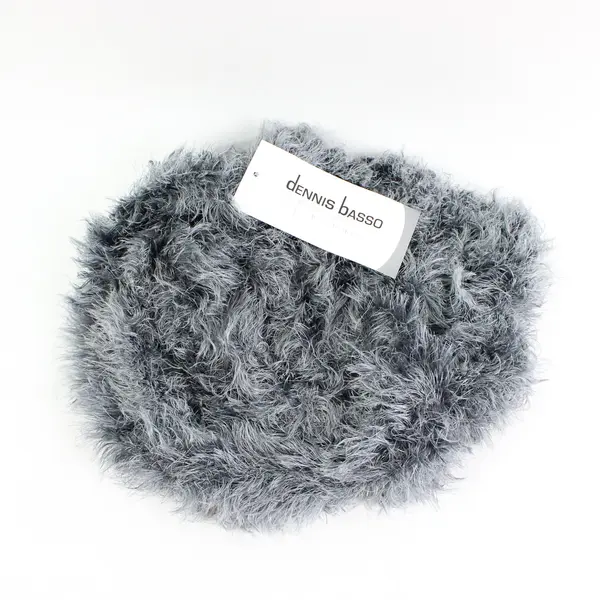 Dennis Basso NWT Gray Eyelash Scarf 65"
