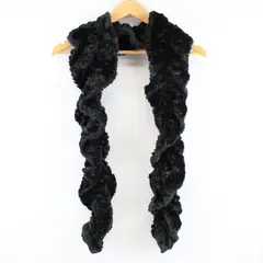 Joan Rivers Faux Fur Sequin Scarf 65 Inch Women's Accessory