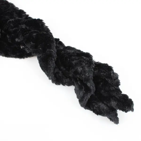 Joan Rivers Faux Fur Sequin Scarf 65 Inch Women's Accessory