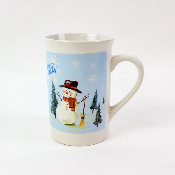 Royal Norfolk Snowman Let It Snow Christmas Coffee Tea Mug