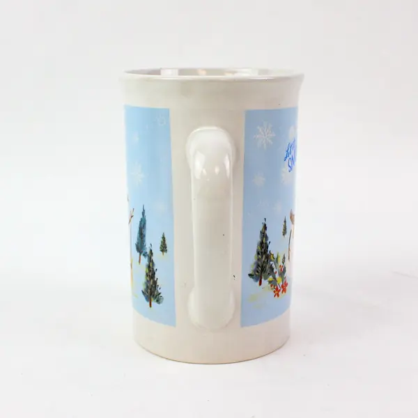 Royal Norfolk Snowman Let It Snow Christmas Coffee Tea Mug