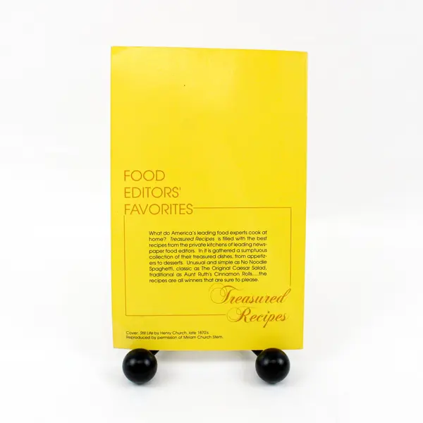 Food Editors' Favorites Treasured Recipes Cookbook Barbara Gibbs Ostmann/Jane