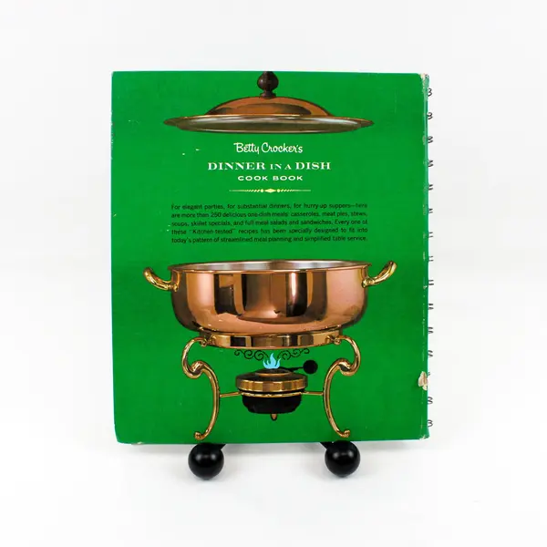 Vintage Betty Crocker's Dinner in a Dish Cookbook 1965 Hardcover