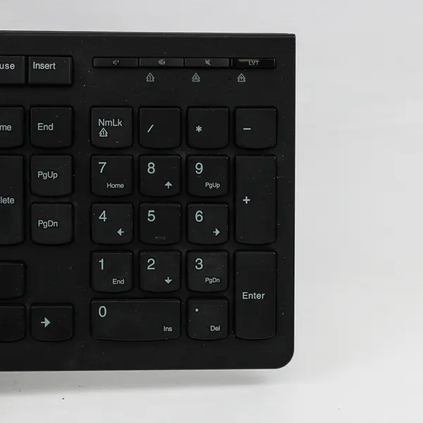 Lenovo KB4721 25209112 USB Wired Keyboard Black QWERTY Numeric Keypad