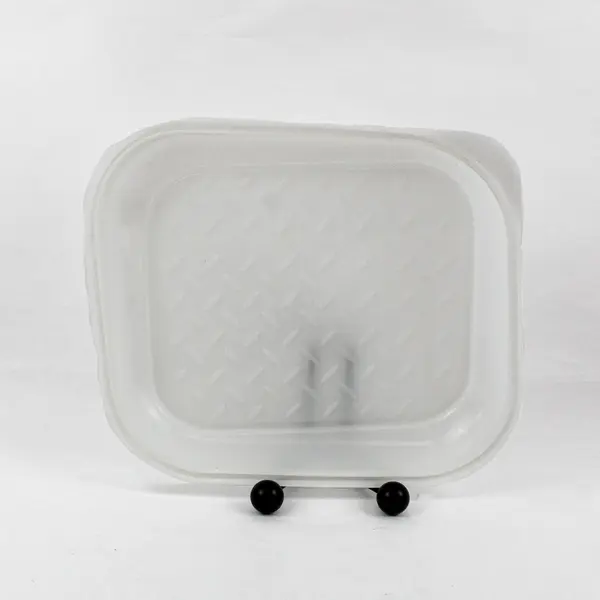 Lot of 2 Season N Serve Marinade Containers Red White Warped No Lids