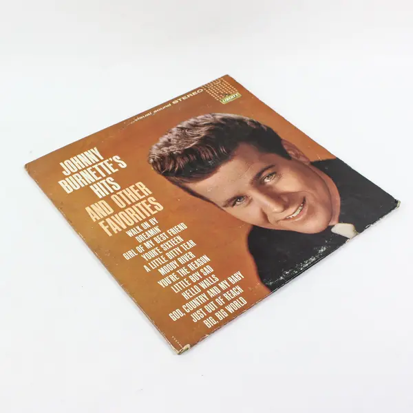 Johnny Burnette's Hits & Other Favorites Liberty LST-7206 Stereo 12" LP