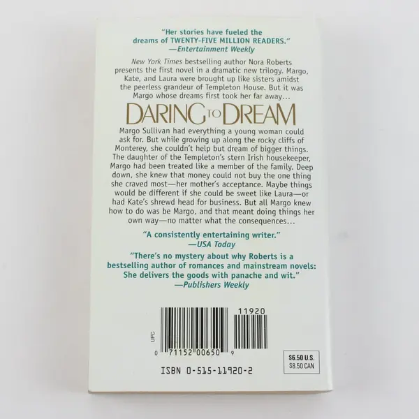 Daring to Dream Nora Roberts 1996 Jove Paperback Romance Novel Book 1