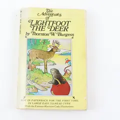 The Adventures of Lightfoot the Deer Thornton W Burgess Tempo Books Paperback