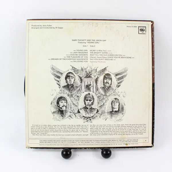 Gary Puckett & The Union Gap Featuring Young Girl Columbia Stereo LP CS 9664