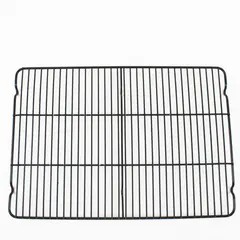 Black Metal Cookie Cooling Rack 16.5 x 11.5 Inch Bakeware