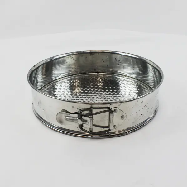 10 Inch Tin Springform Cake Pan 2.5 Inch Deep Removable Base Buckle