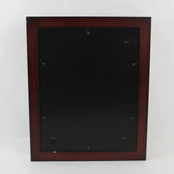 Brown Wood Hanging Collage Photo Frame Four 4x6 Openings