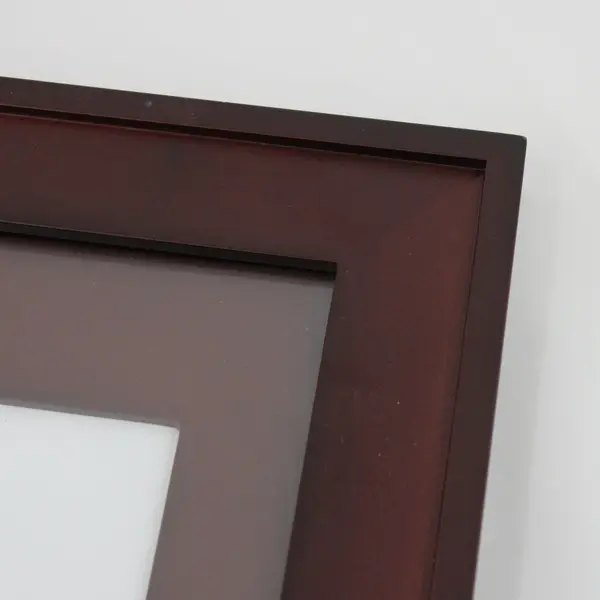 Brown Wood Hanging Collage Photo Frame Four 4x6 Openings