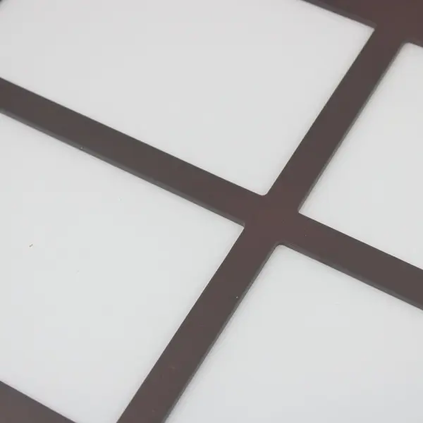 Brown Wood Hanging Collage Photo Frame Four 4x6 Openings