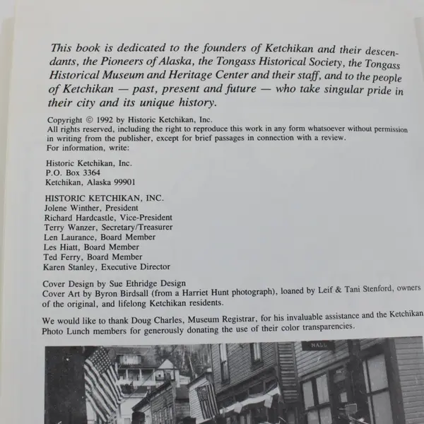 Spirit Historic Ketchikan Alaska June Allen Paperback Book ISBN 9780963443809
