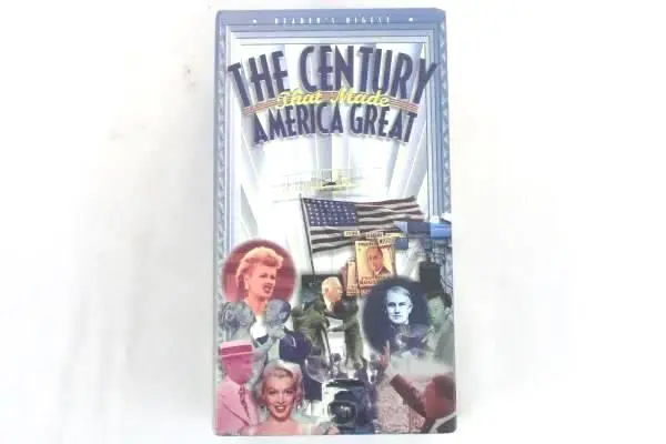 Reader's Digest The Century That Made America Great 3 VHS Set 1996