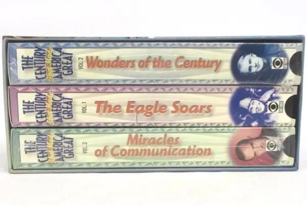 Reader's Digest The Century That Made America Great 3 VHS Set 1996