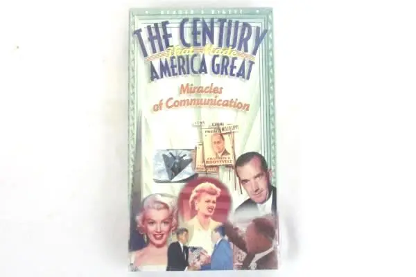 Reader's Digest The Century That Made America Great 3 VHS Set 1996