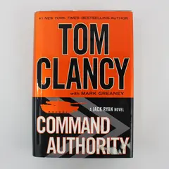 2013 Tom Clancy Command Authority Hardcover Jack Ryan Novel Mark Greaney
