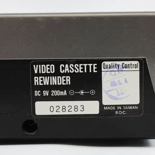 Solidex 828A E224 VHS Video Cassette Tape Rewinder