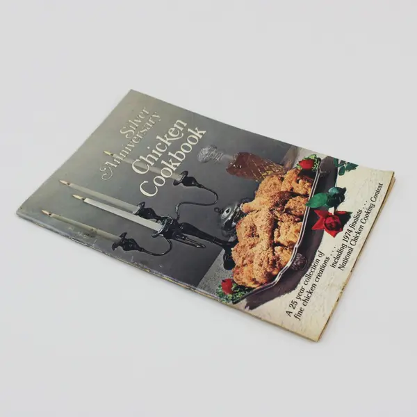 Vtg 1974 Silver Anniversary Chicken Cookbook National Cooking Contest