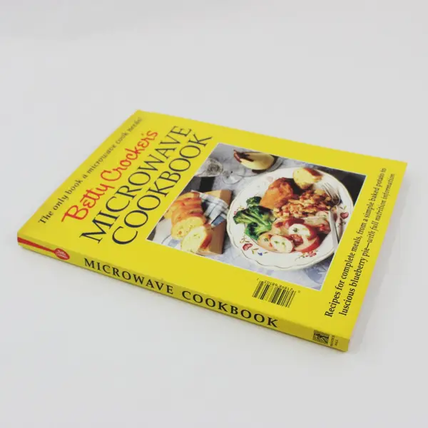 Betty Crocker Microwave Cookbook Recipes Complete Meals