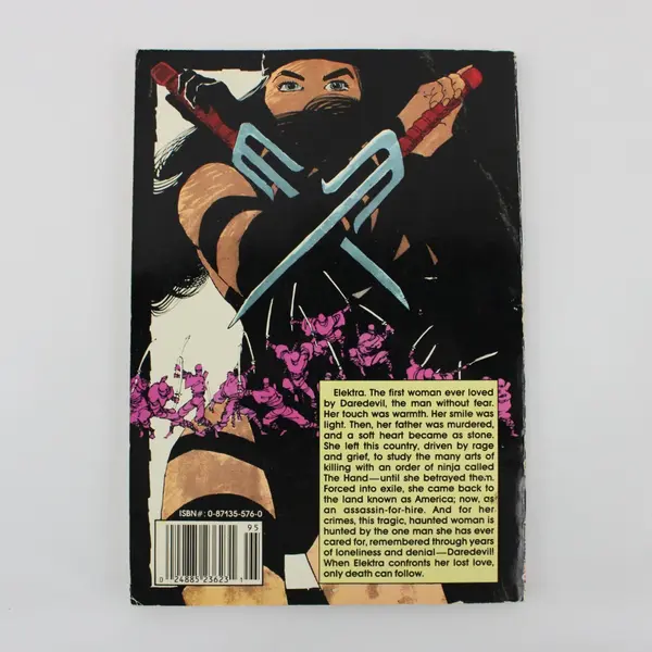 1989 Elektra Saga Marvel Comics Graphic Novel Frank Miller Klaus Janson