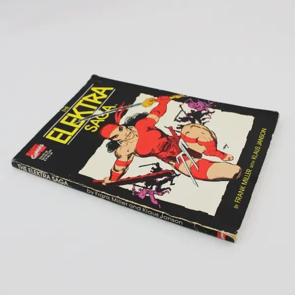 1989 Elektra Saga Marvel Comics Graphic Novel Frank Miller Klaus Janson