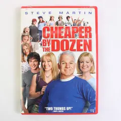 Cheaper By The Dozen Starring Steve Martin 2003 DVD Full & Widescreen Versions