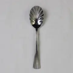 Reed & Barton Brookshire Stainless Sugar Shell Spoon 6.5 Inches